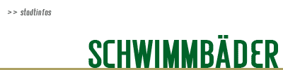 Schwimmb&auml;der